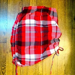 Plaid Mini Skirt